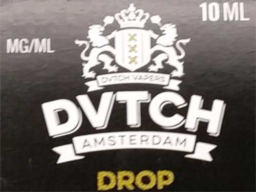 DVTCH Amsterdam Liquid, Drop